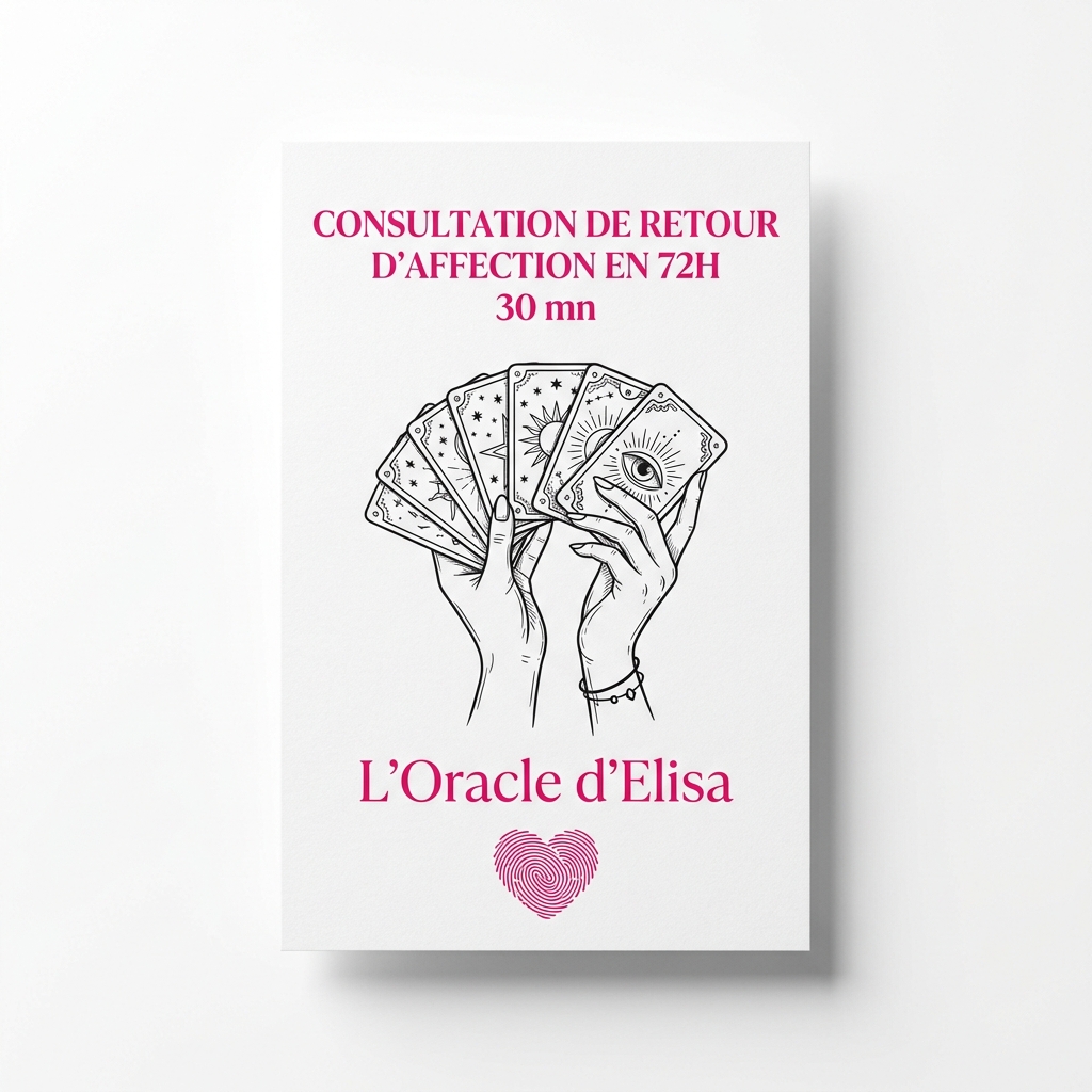 Consultation de retour d'affection en 72H ( LA PLUS DEMANDÉE ) par Elisa